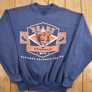 Chicago Bears Football Sweatshirt Vintage Style Chicago Bears Fan Shirt Tee 90s